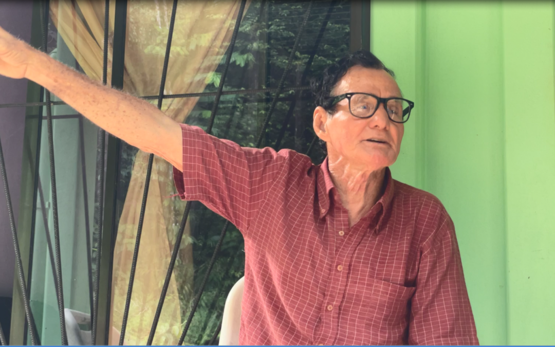 Costa Rica’s famous peasant environmentalist, Alcides Parajeles